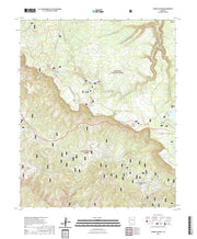 US Topo 7.5-minute map for Woods Canyon AZ