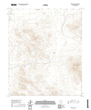 US Topo 7.5-minute map for Woolsey Peak AZ