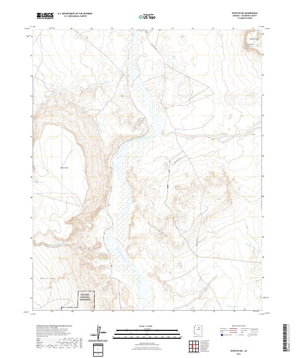 US Topo 7.5-minute map for Wupatki NE AZ