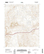 US Topo 7.5-minute map for Yampai SE AZ