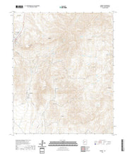 US Topo 7.5-minute map for Yarnell AZ