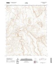 US Topo 7.5-minute map for Yellowhorse Flat AZUT