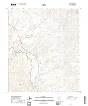 US Topo 7.5-minute map for York AZ