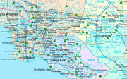 Color Cast Style California Wall Map by Market Maps