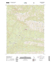 US Topo 7.5-minute map for Alder Springs CA