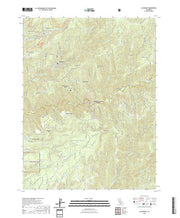 US Topo 7.5-minute map for Alleghany CA