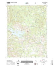 US Topo 7.5-minute map for Antelope Lake CA