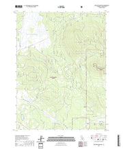 US Topo 7.5-minute map for Antelope Mountain CA