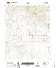 US Topo 7.5-minute map for Anza CA