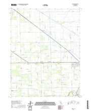 US Topo 7.5-minute map for Avena CA