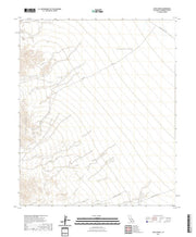 US Topo 7.5-minute map for Aztec Mines CA