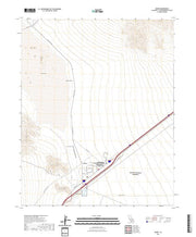 US Topo 7.5-minute map for Baker CA