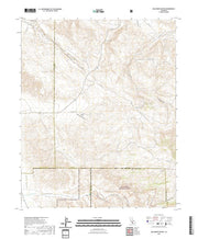 US Topo 7.5-minute map for Ballinger Canyon CA