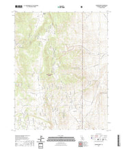 US Topo 7.5-minute map for Banner Ridge CA