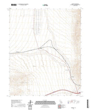 US Topo 7.5-minute map for Bannock CA