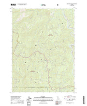 US Topo 7.5-minute map for Bark Shanty Gulch CA