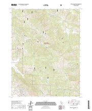 US Topo 7.5-minute map for Bartlett Mountain CA