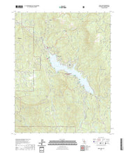 US Topo 7.5-minute map for Bass Lake CA