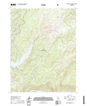 US Topo 7.5-minute map for Bear River Reservoir CA