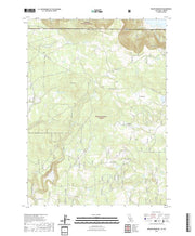 US Topo 7.5-minute map for Beaver Mountain CAOR