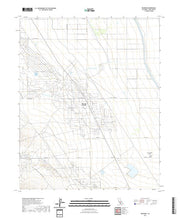 US Topo 7.5-minute map for Belridge CA