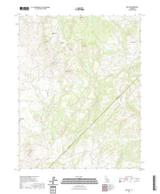 US Topo 7.5-minute map for Ben Hur CA