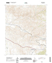 US Topo 7.5-minute map for Bena CA