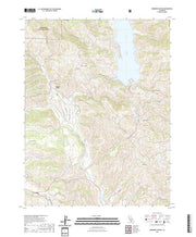 US Topo 7.5-minute map for Benmore Canyon CA