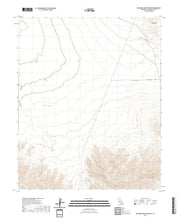 US Topo 7.5-minute map for Big Maria Mountains NW CA