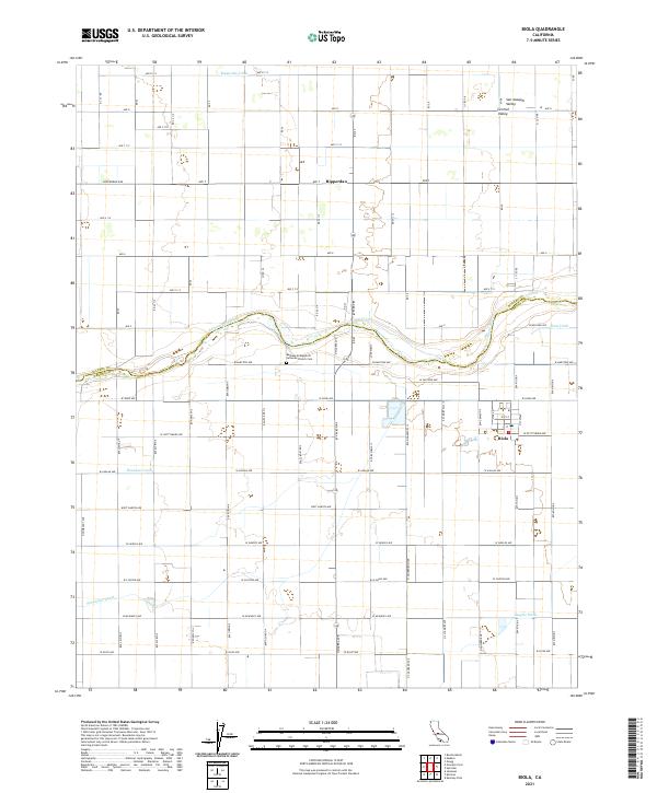 US Topo 7.5-minute map for Biola CA