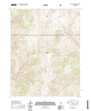 US Topo 7.5-minute map for Blanco Mountain CA