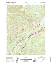 US Topo 7.5-minute map for Blue Canyon CA