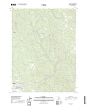 US Topo 7.5-minute map for Blue Lake CA