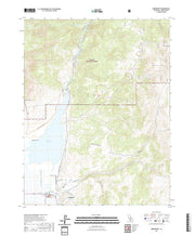 US Topo 7.5-minute map for Bridgeport CA