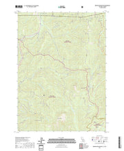 US Topo 7.5-minute map for Broken Rib Mountain CAOR