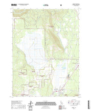 US Topo 7.5-minute map for Burney CA