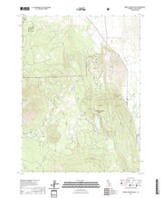 US Topo 7.5-minute map for Burney Mountain East CA