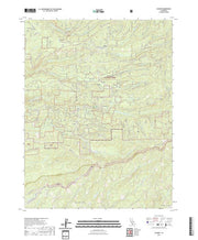 US Topo 7.5-minute map for Caldor CA