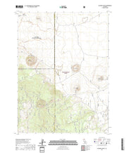 US Topo 7.5-minute map for Caldwell Butte CA