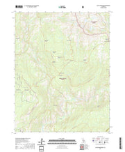 US Topo 7.5-minute map for Cattle Mountain CA