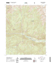 US Topo 7.5-minute map for Cedar Grove CA