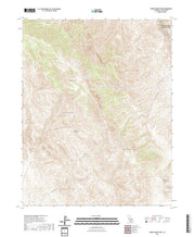 US Topo 7.5-minute map for Cerro Gordo Peak CA