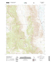 US Topo 7.5-minute map for Coleville CA