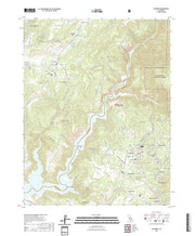 US Topo 7.5-minute map for Columbia CA