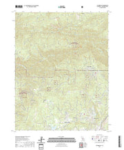 US Topo 7.5-minute map for Columbia SE CA