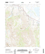 US Topo 7.5-minute map for Convict Lake CA