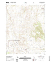 US Topo 7.5-minute map for Cowtrack Mountain CA