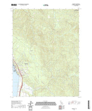 US Topo 7.5-minute map for Crannell CA