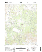 US Topo 7.5-minute map for Crestview CA