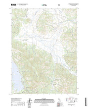 US Topo 7.5-minute map for Crocker Mountain CA